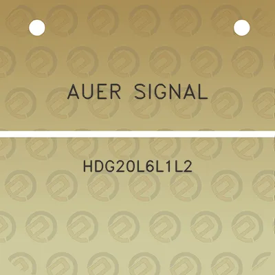 auer-signal-hdg20l6l1l2