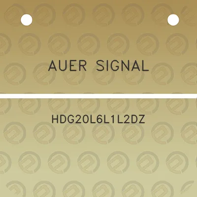 auer-signal-hdg20l6l1l2dz