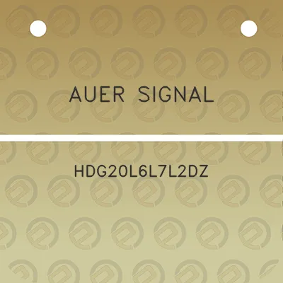 auer-signal-hdg20l6l7l2dz