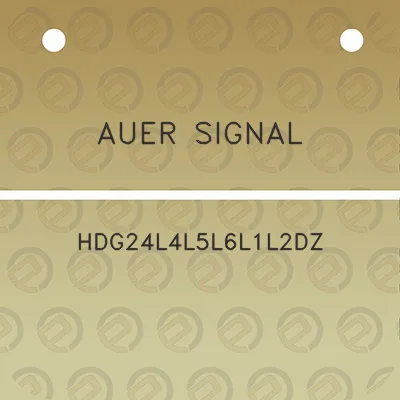 auer-signal-hdg24l4l5l6l1l2dz