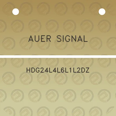 auer-signal-hdg24l4l6l1l2dz