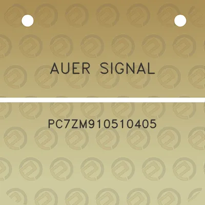 auer-signal-pc7zm910510405