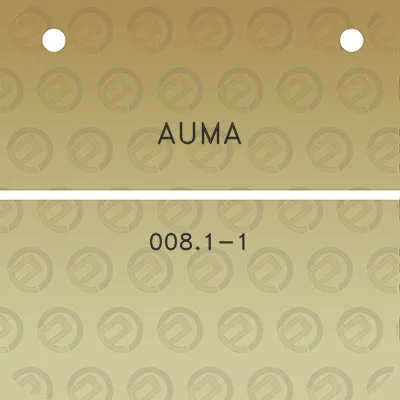 auma-0081-1