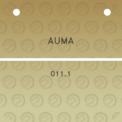 auma-0111