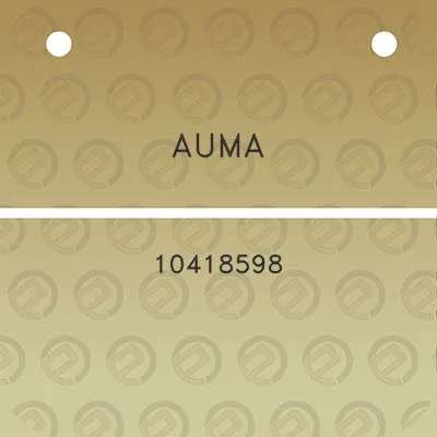 auma-10418598