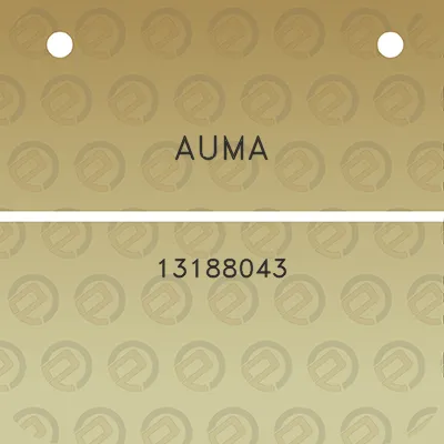 auma-13188043