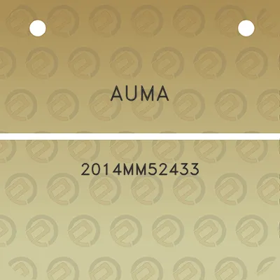 auma-2014mm52433