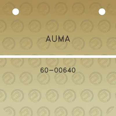 auma-60-00640