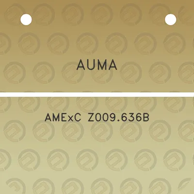 auma-amexc-z009636b