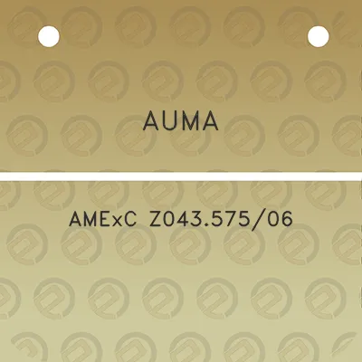 auma-amexc-z04357506