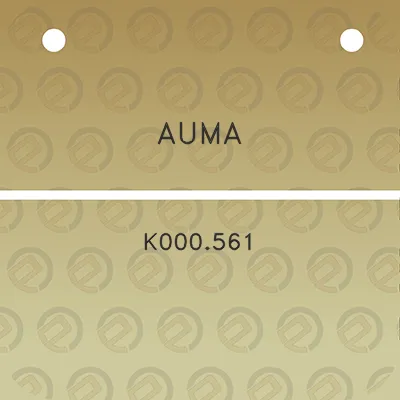 auma-k000561