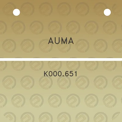 auma-k000651