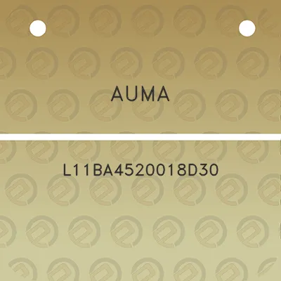 auma-l11ba4520018d30