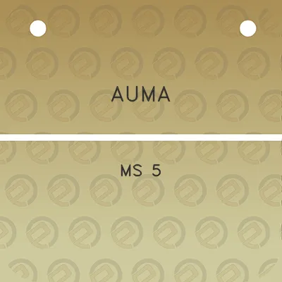 auma-ms-5