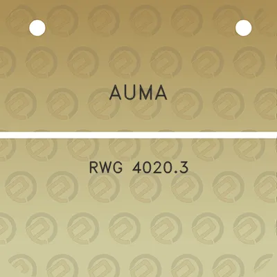 auma-rwg-40203