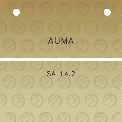 auma-sa-142