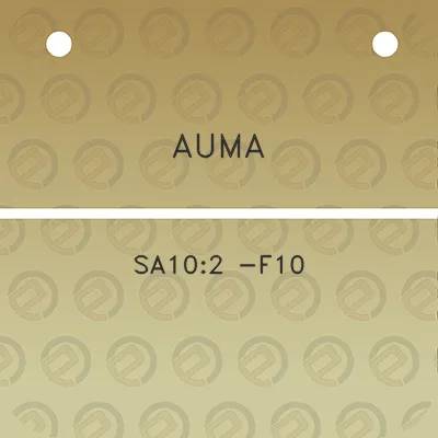 auma-sa102-f10