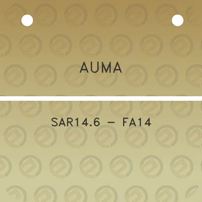 auma-sar146-fa14