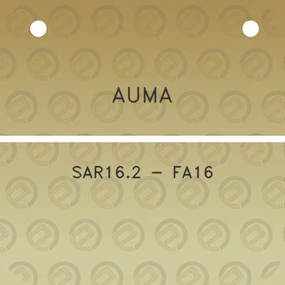 auma-sar162-fa16