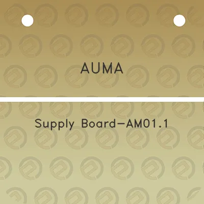 auma-supply-board-am011