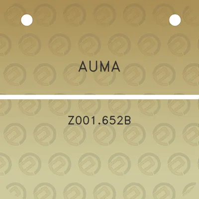 auma-z001652b