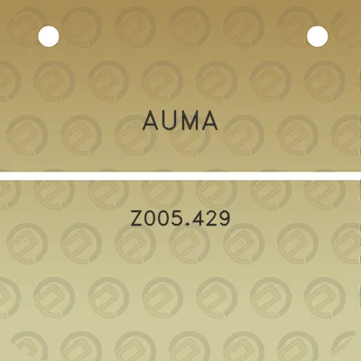 auma-z005429