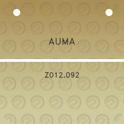 auma-z012092