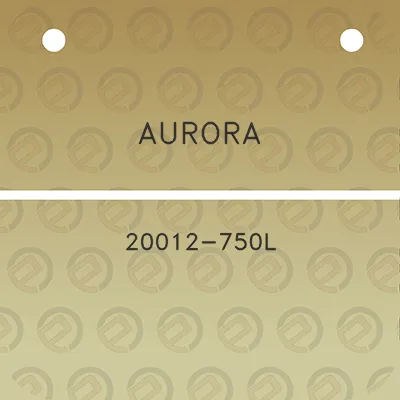 aurora-20012-750l