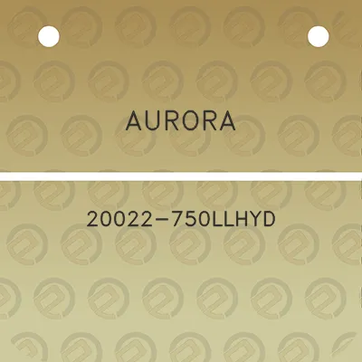 aurora-20022-750llhyd