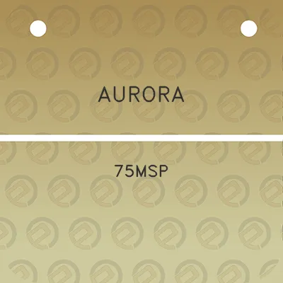 aurora-75msp