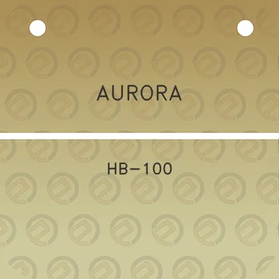 aurora-hb-100