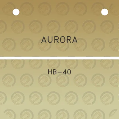 aurora-hb-40