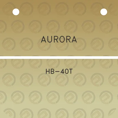 aurora-hb-40t