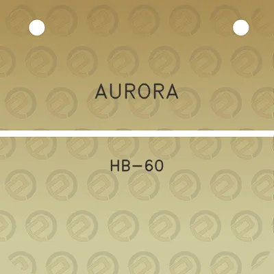 aurora-hb-60