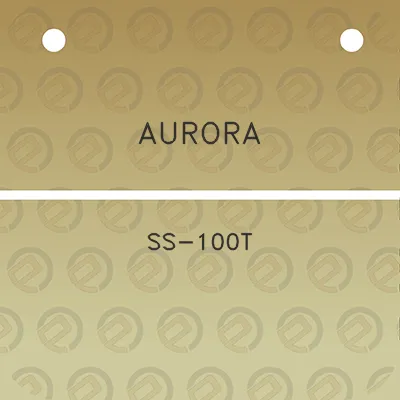 aurora-ss-100t