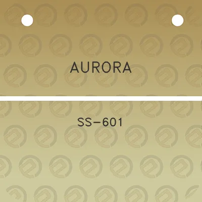 aurora-ss-601