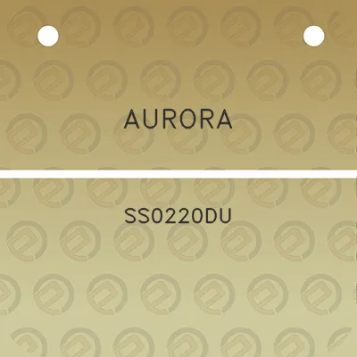 aurora-ss0220du