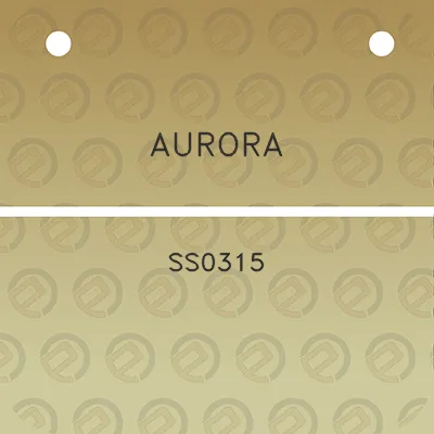 aurora-ss0315