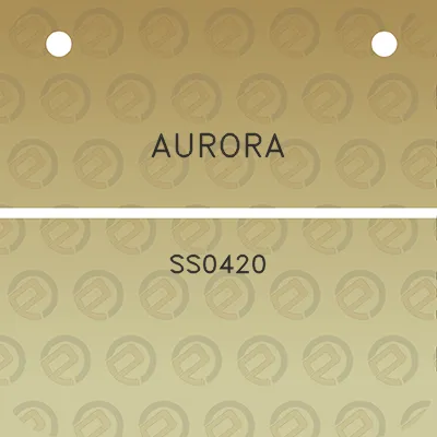 aurora-ss0420