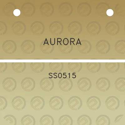 aurora-ss0515