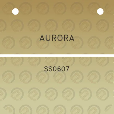 aurora-ss0607