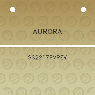 aurora-ss2207pvrev