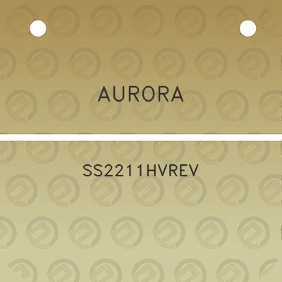 aurora-ss2211hvrev