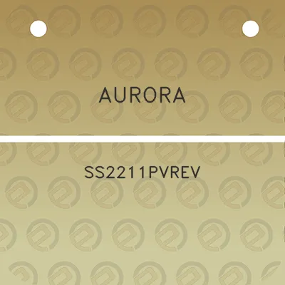 aurora-ss2211pvrev