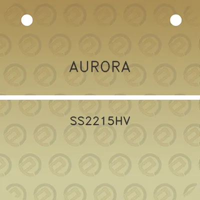 aurora-ss2215hv