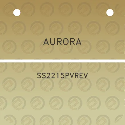 aurora-ss2215pvrev