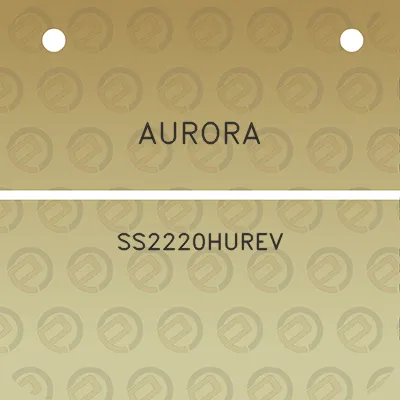 aurora-ss2220hurev