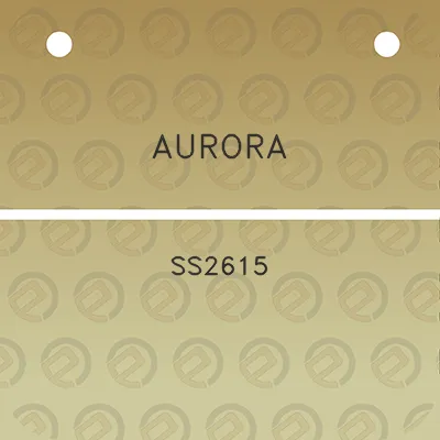 aurora-ss2615