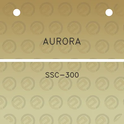 aurora-ssc-300