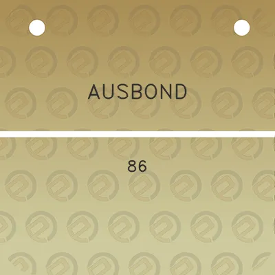 ausbond-86